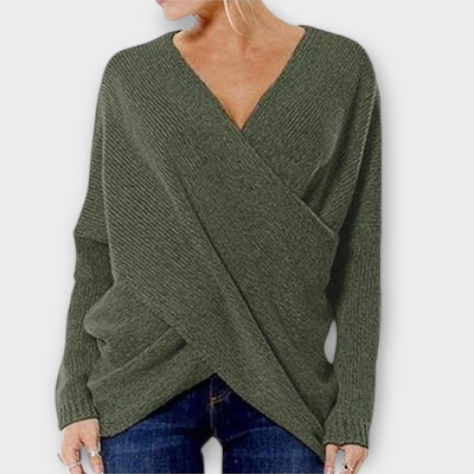 Heidi - Sweter Przeplatany - Image 2