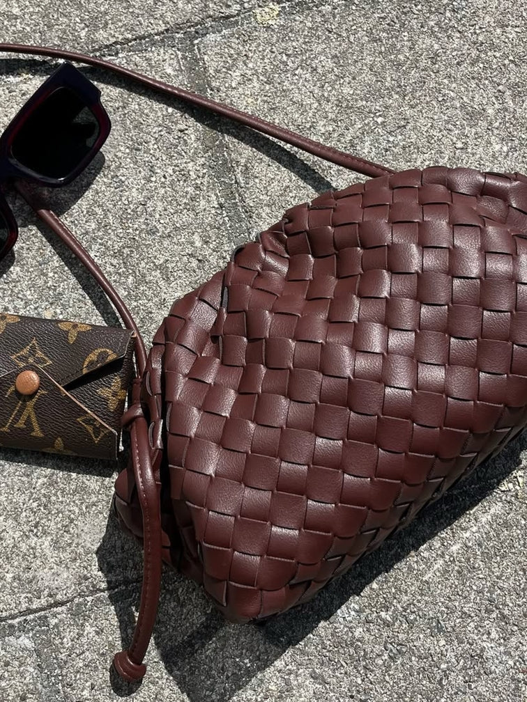 Heleina | Elegancka torba na ramię pleciona - Image 2
