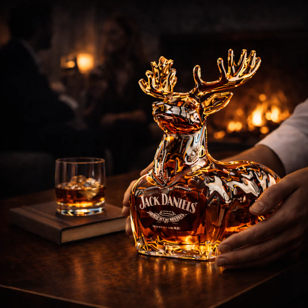 Jack Daniel's Whisky Butelka - Edycja Bałwanek - Image 3