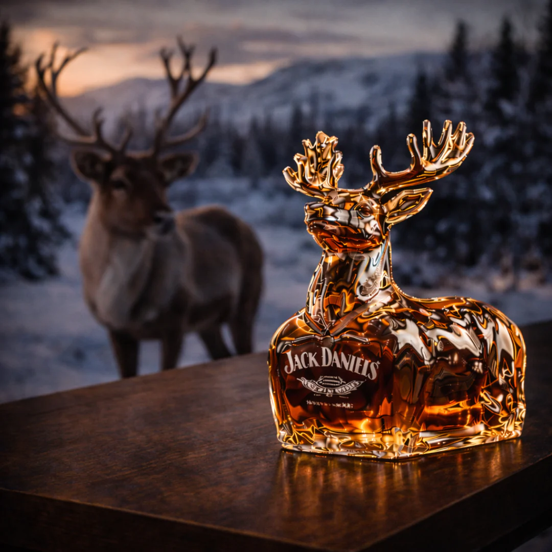 Jack Daniel's Whisky Butelka - Edycja Bałwanek - Image 9
