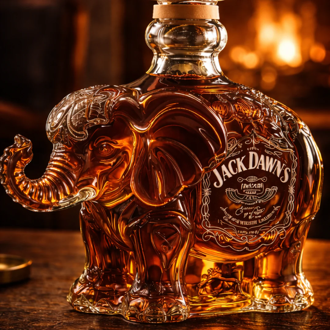 Jack Daniel's Whisky Butelka - Edycja Słoniowa - Image 4
