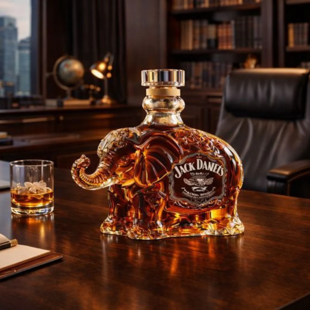 Jack Daniel's Whisky Butelka - Edycja Słoniowa - Image 6