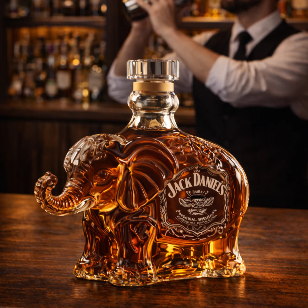 Jack Daniel's Whisky Butelka - Edycja Słoniowa - Image 8