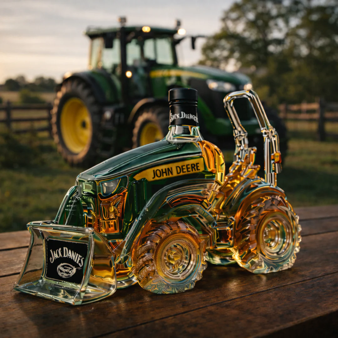 Jack Daniel's Whisky Butelka - Edycja Traktor - Image 8