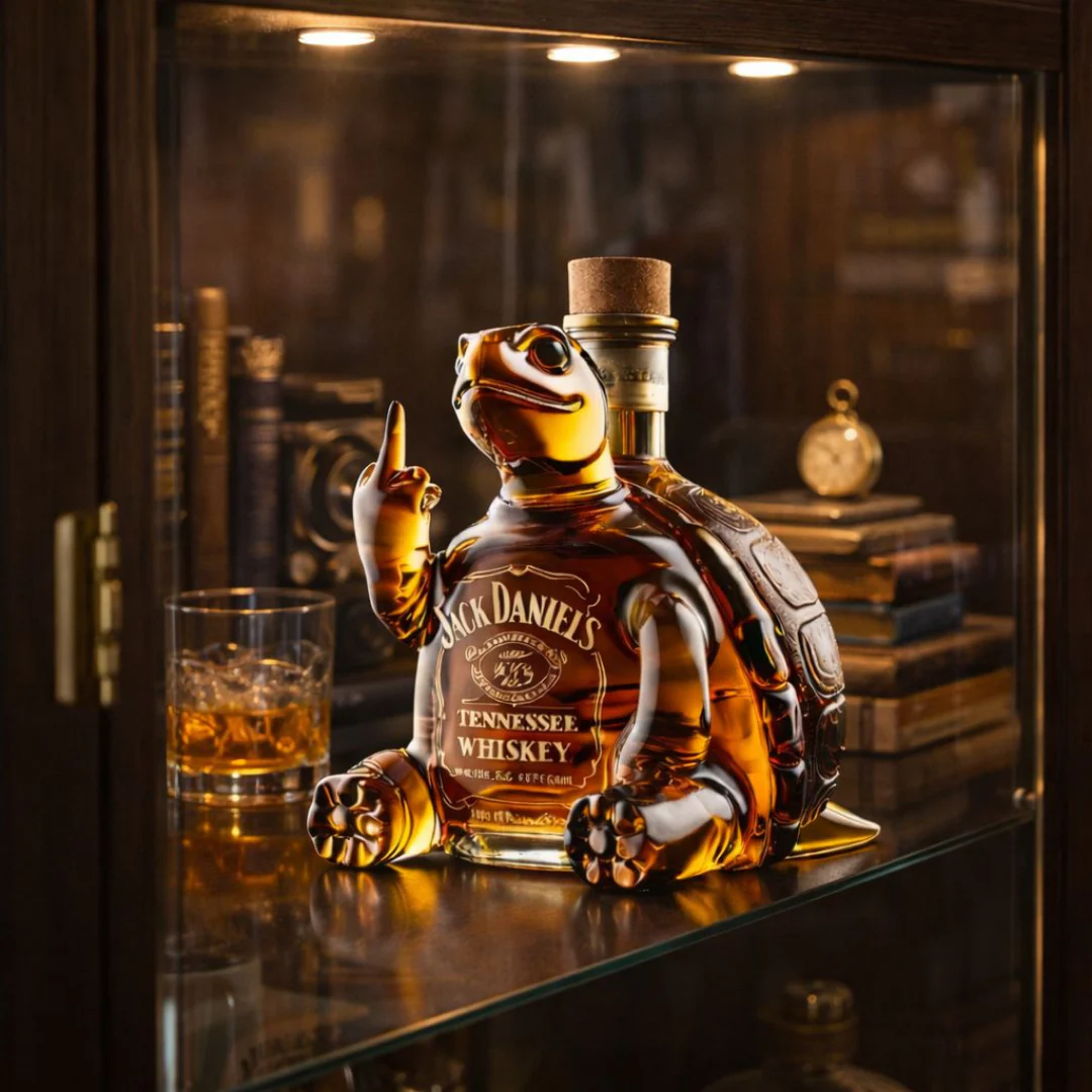 Jack Daniel's Whisky Butelka - Edycja Żółw - Image 3