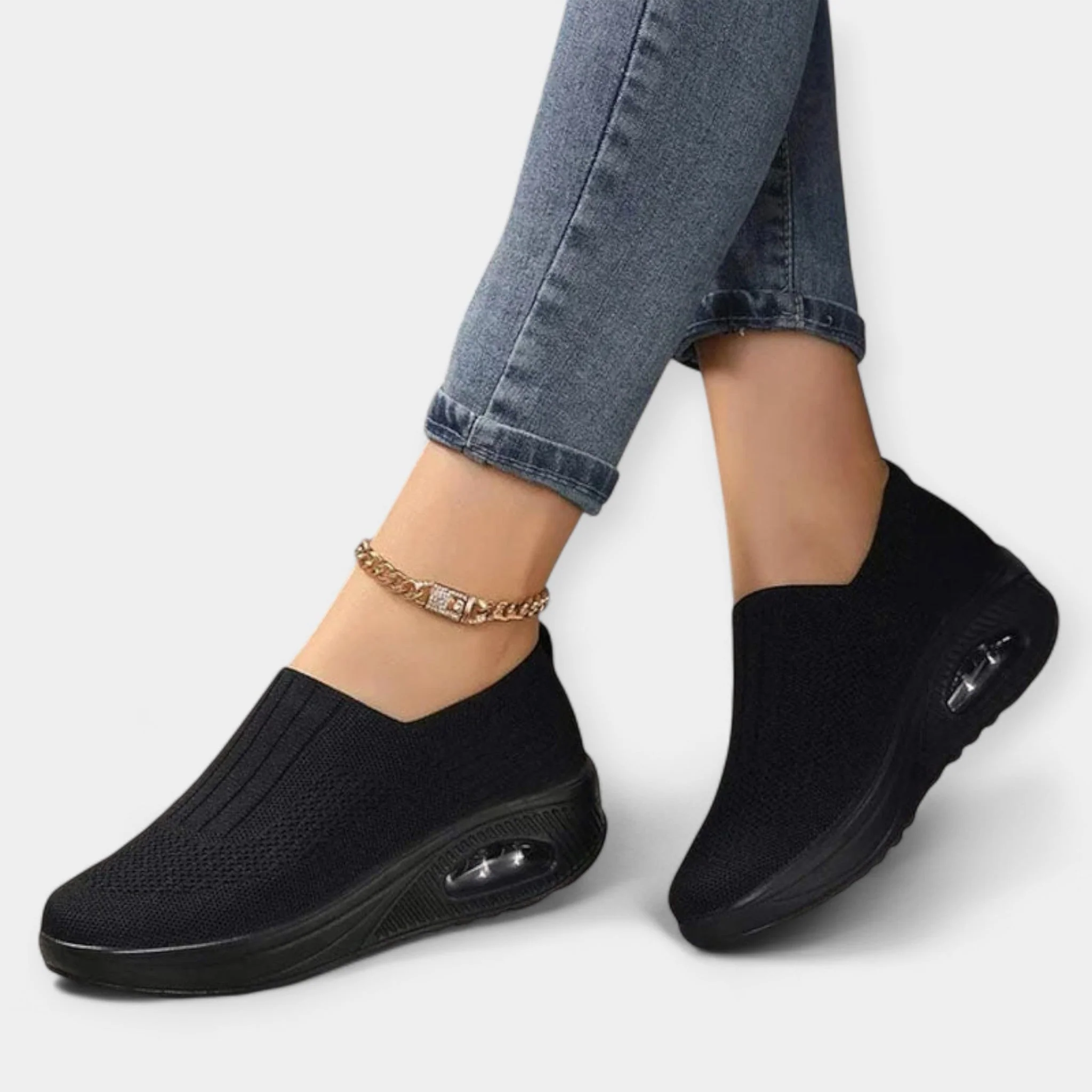 Karolína - Eleganckie Ortopedyczne Slipon Tenisówki Komfort - Image 9