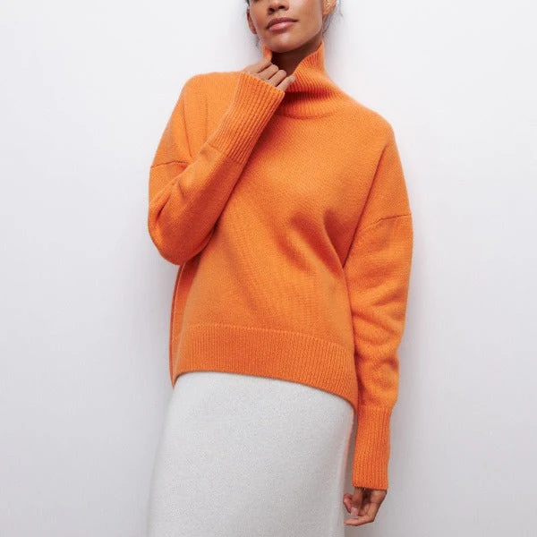 Katrielle - Sweter Z Wysokim Kołnierzem - Image 2
