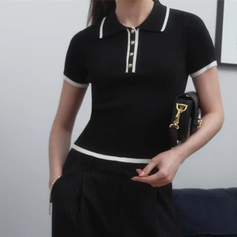 Koszulka polo Linea Contour z bawełny - Image 18