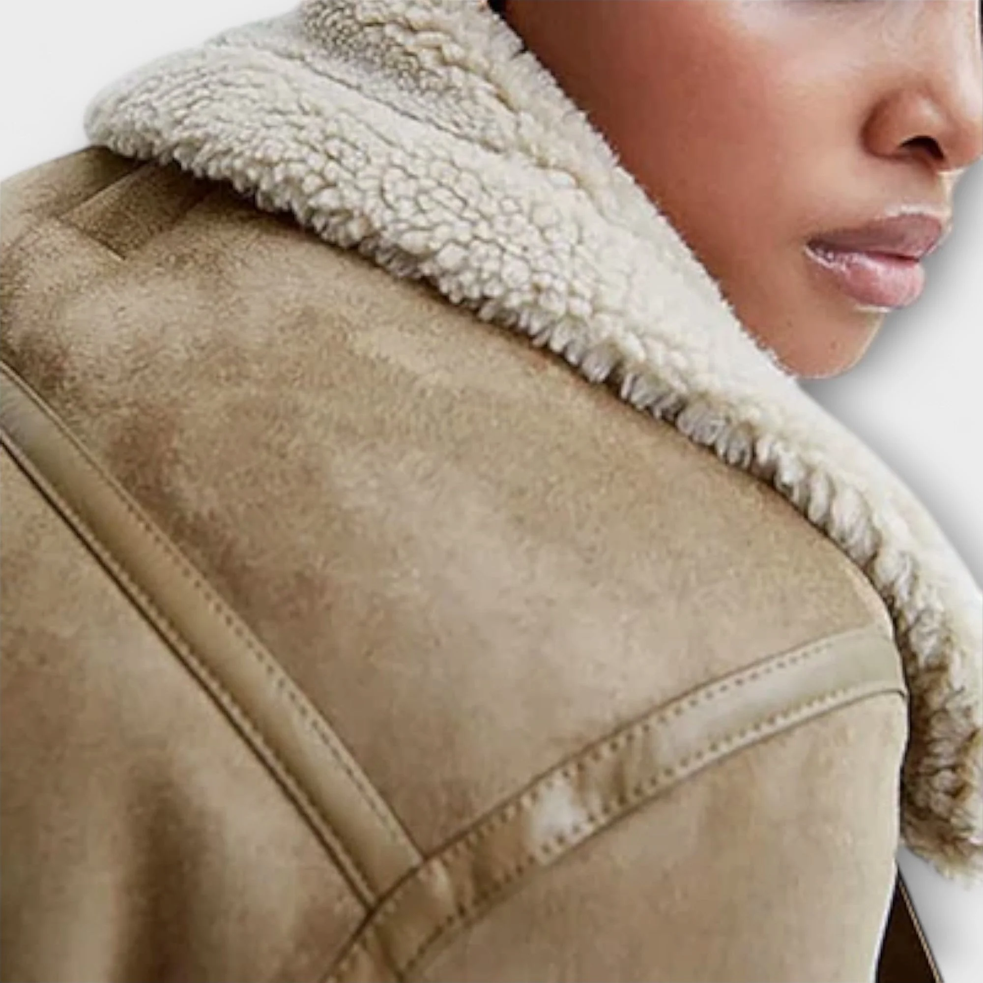 Kurtka Aviator Aurora Shearling - Image 3