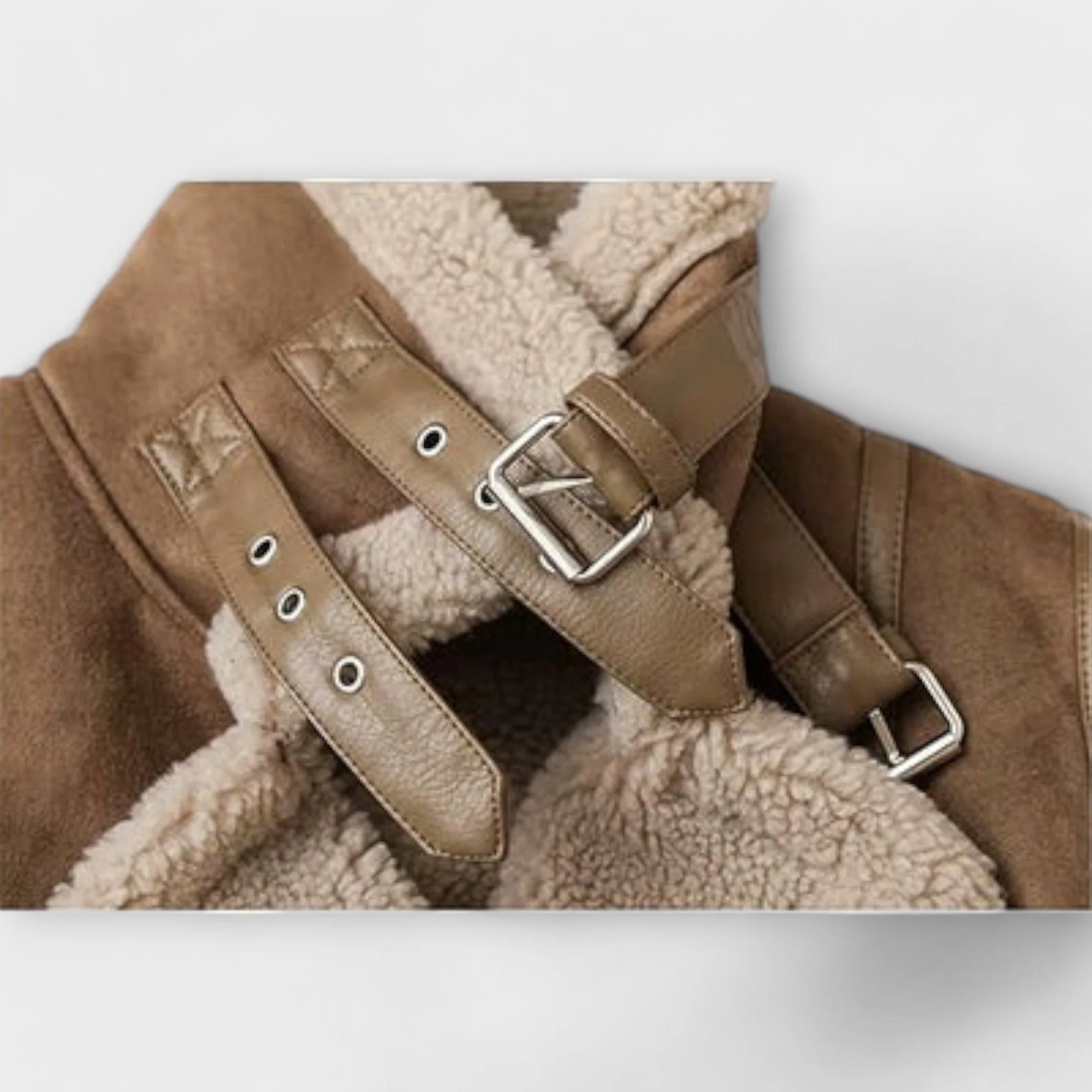 Kurtka Aviator Aurora Shearling - Image 4