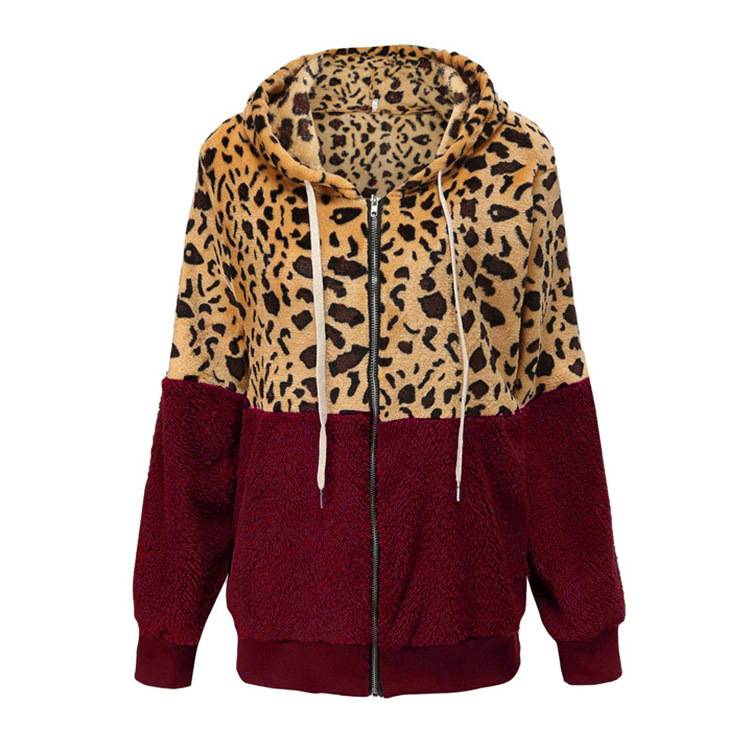 Lea - Bluza Fleece z Wzorem Lamparta - Image 3