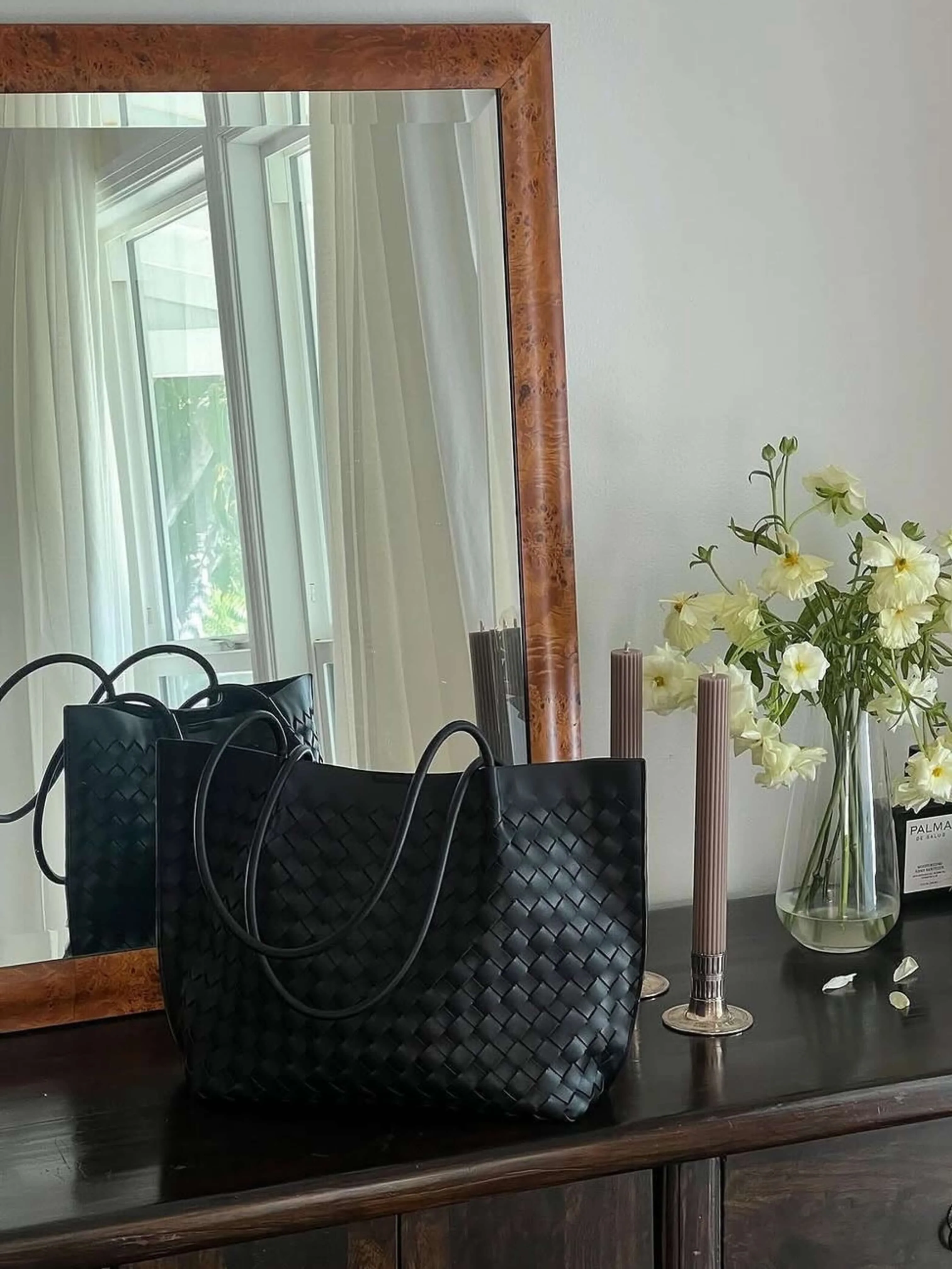 Lila | Torba Tote Woven na Dzień - Image 7