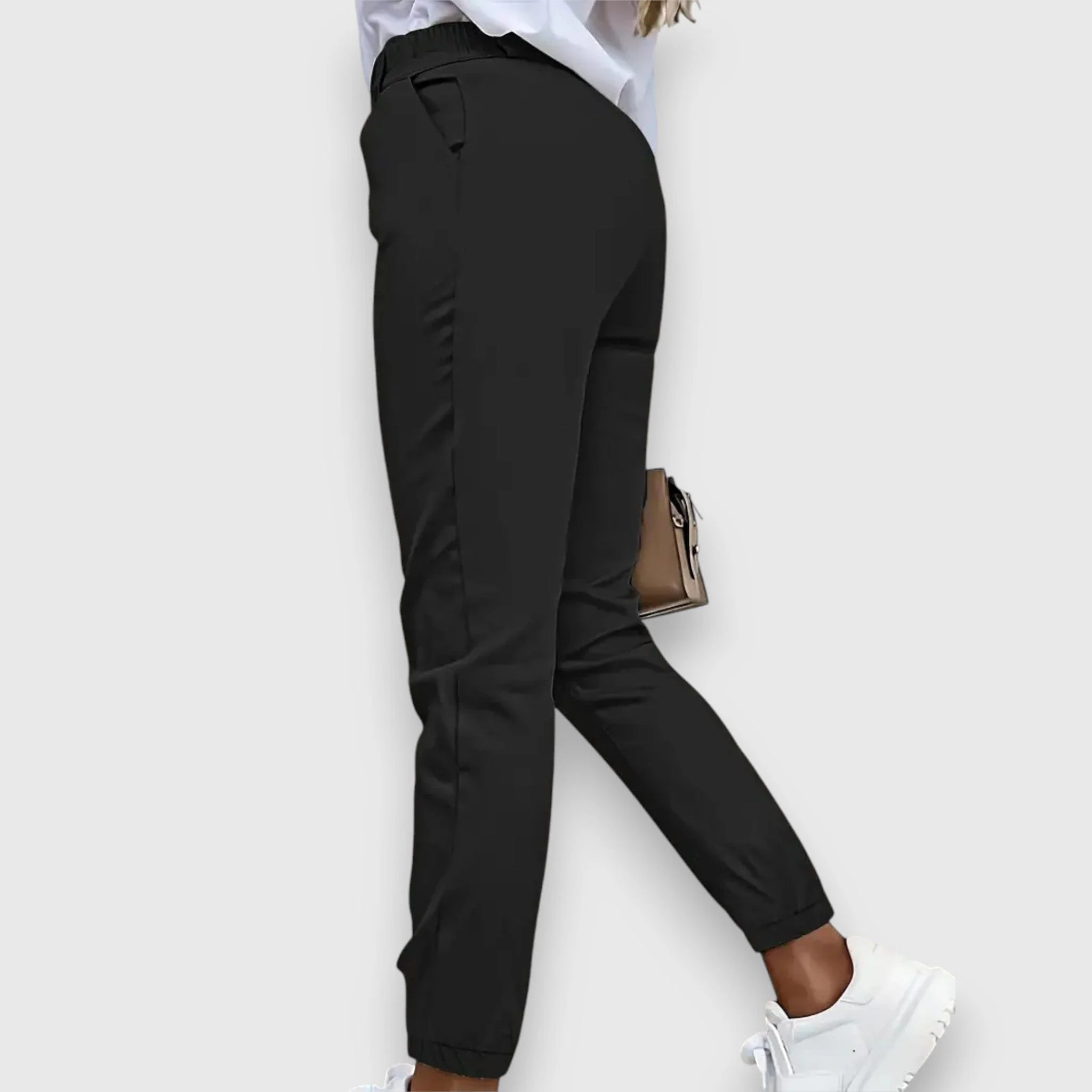 Lina – Spodnie jogger slim fit w stylu biznesowym - Image 3