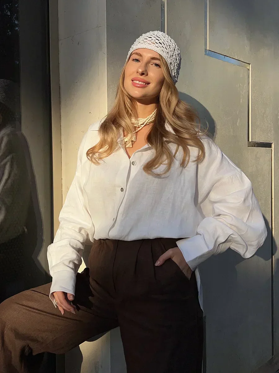 Luźna Koszula Bawełniana - Image 8