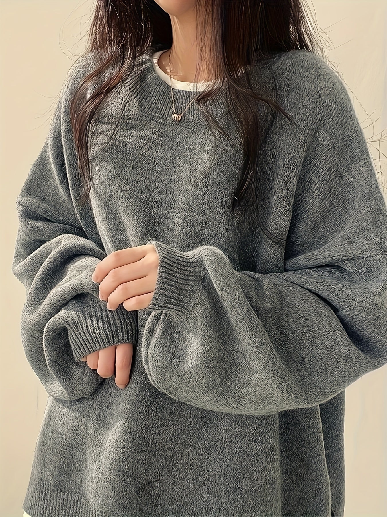 Mabel - Casualowy Sweter Oversized - Image 8