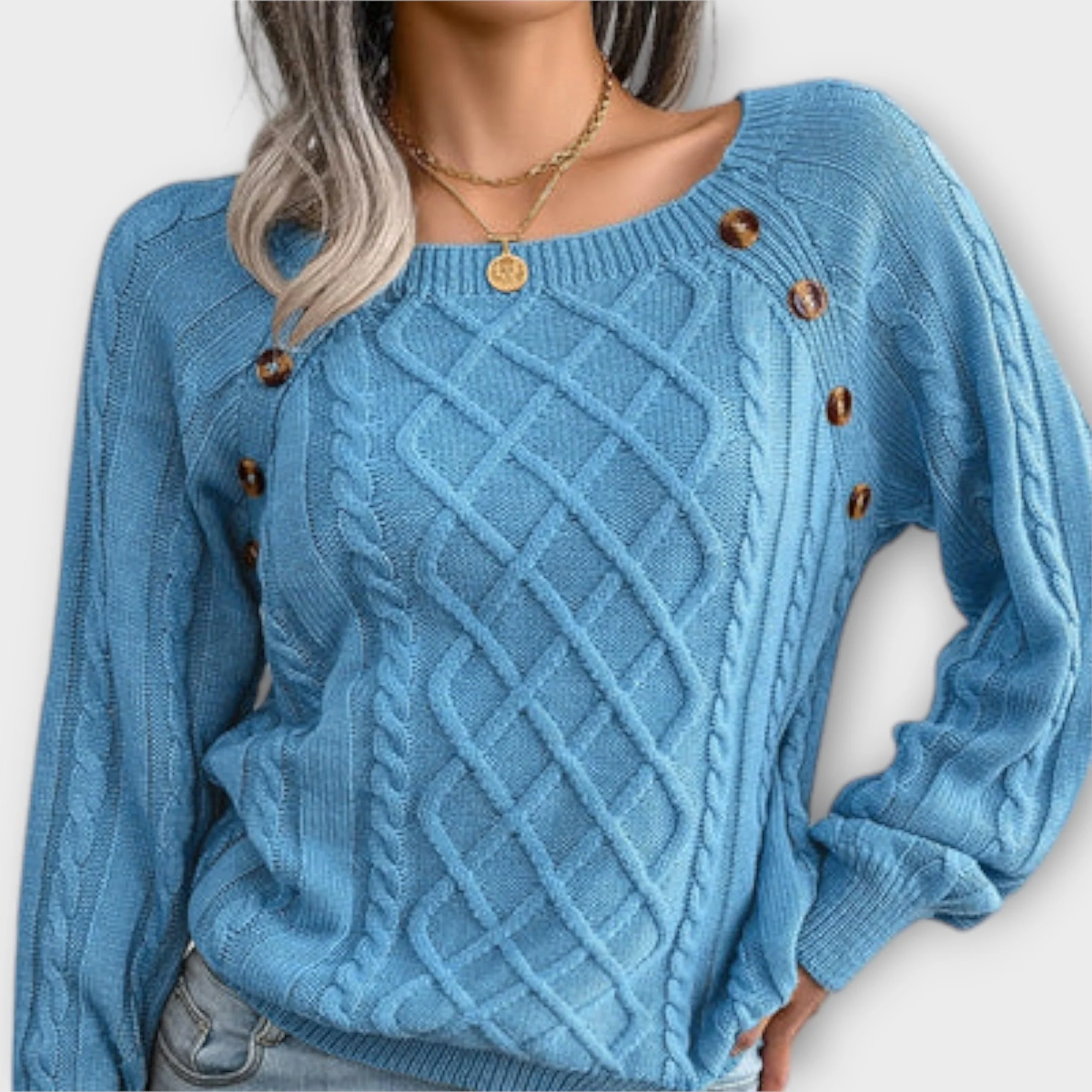 Malia - Sweter z guzikami - Image 7