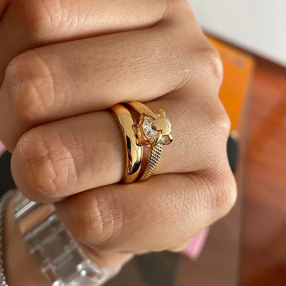 Melaniquee | Pierścionek Złoty 18K - Image 4