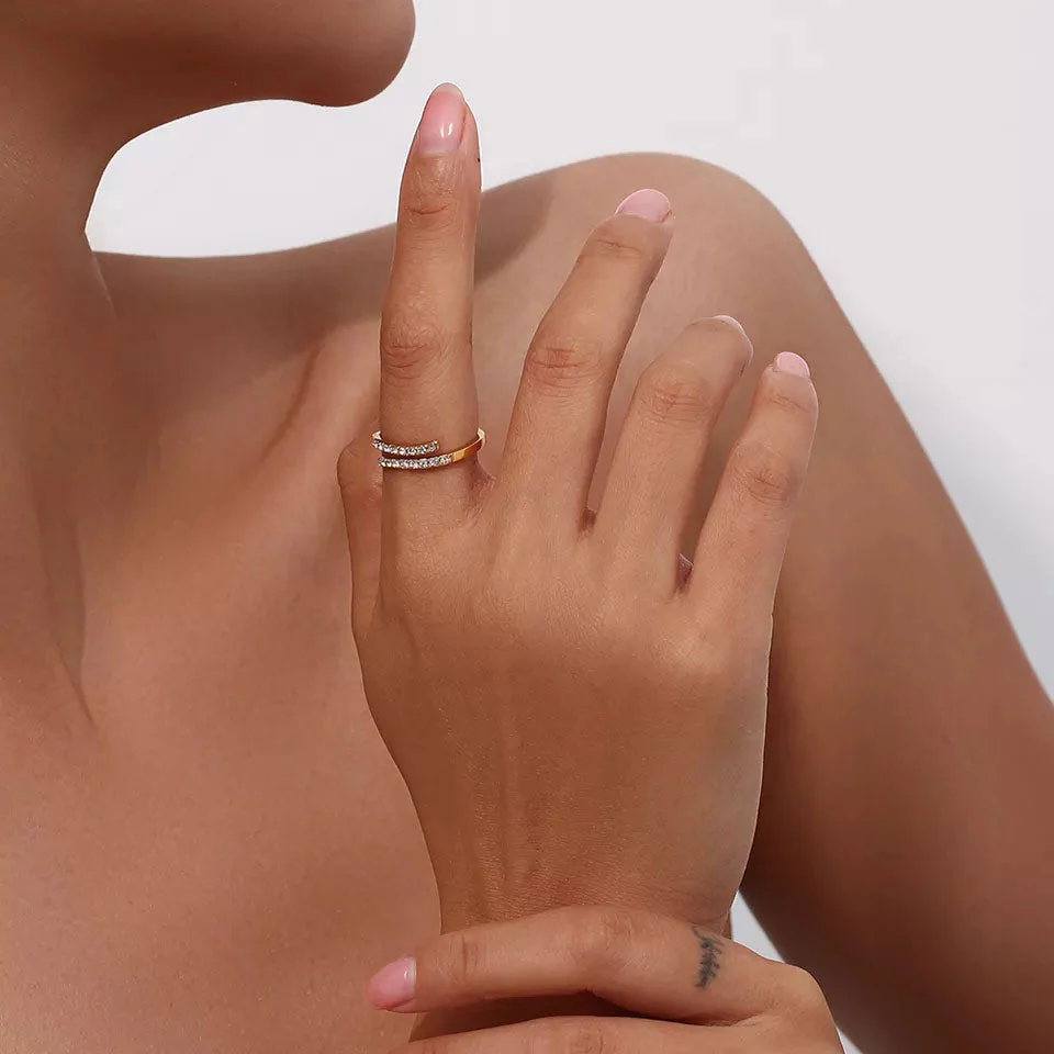 Miralyssa | Pierścionek z Złota 18K - Image 4