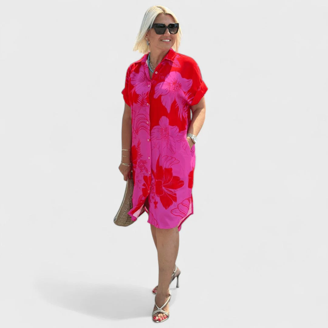 Naomi – Sukienka w kwiatowy wzór - Image 2