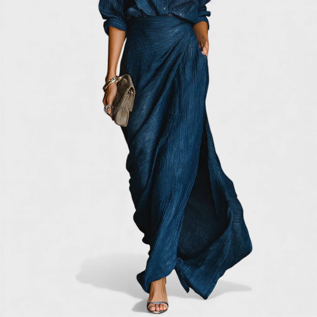 Nayla - Elegancka sukienka plisowana - Image 3