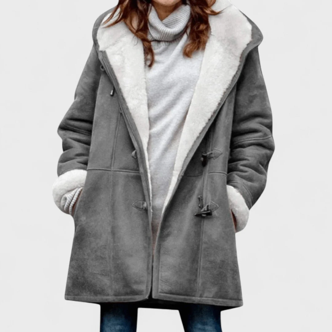 Nenny - Ciepły i elegancki płaszcz polarowy - Image 2