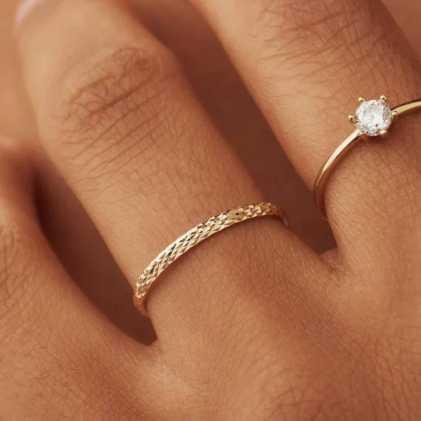 Nerivelle | Pierścionek z Złota 18K - Image 2