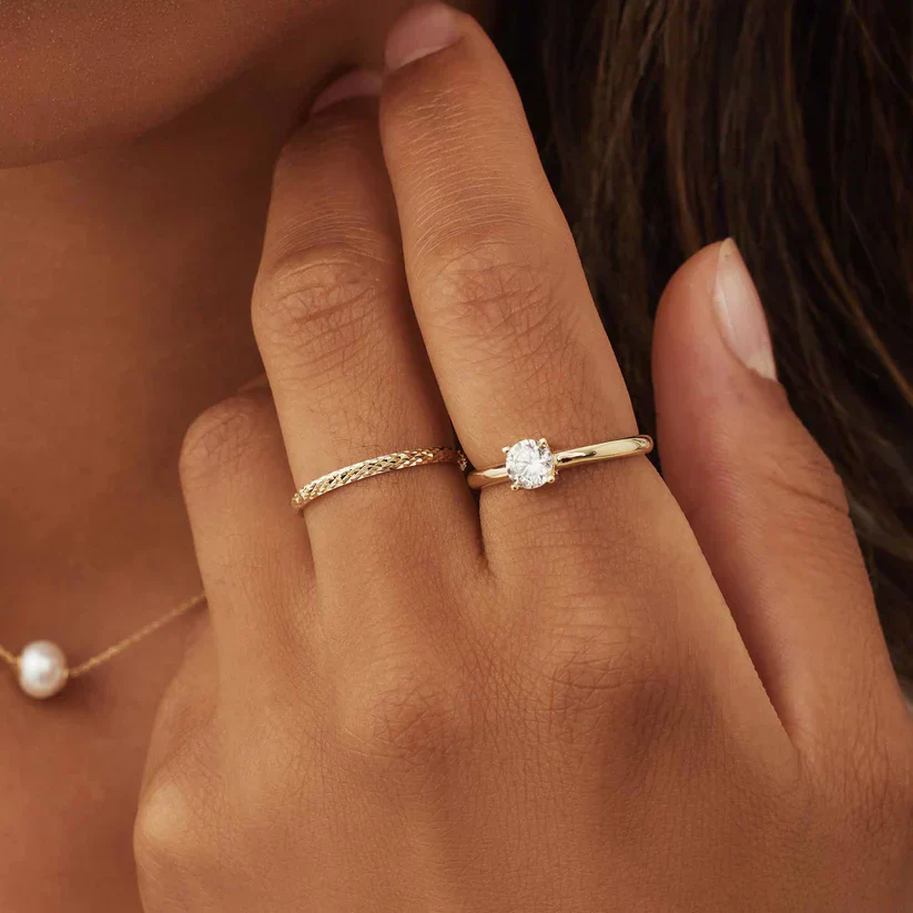 Nerivelle | Pierścionek z Złota 18K - Image 3