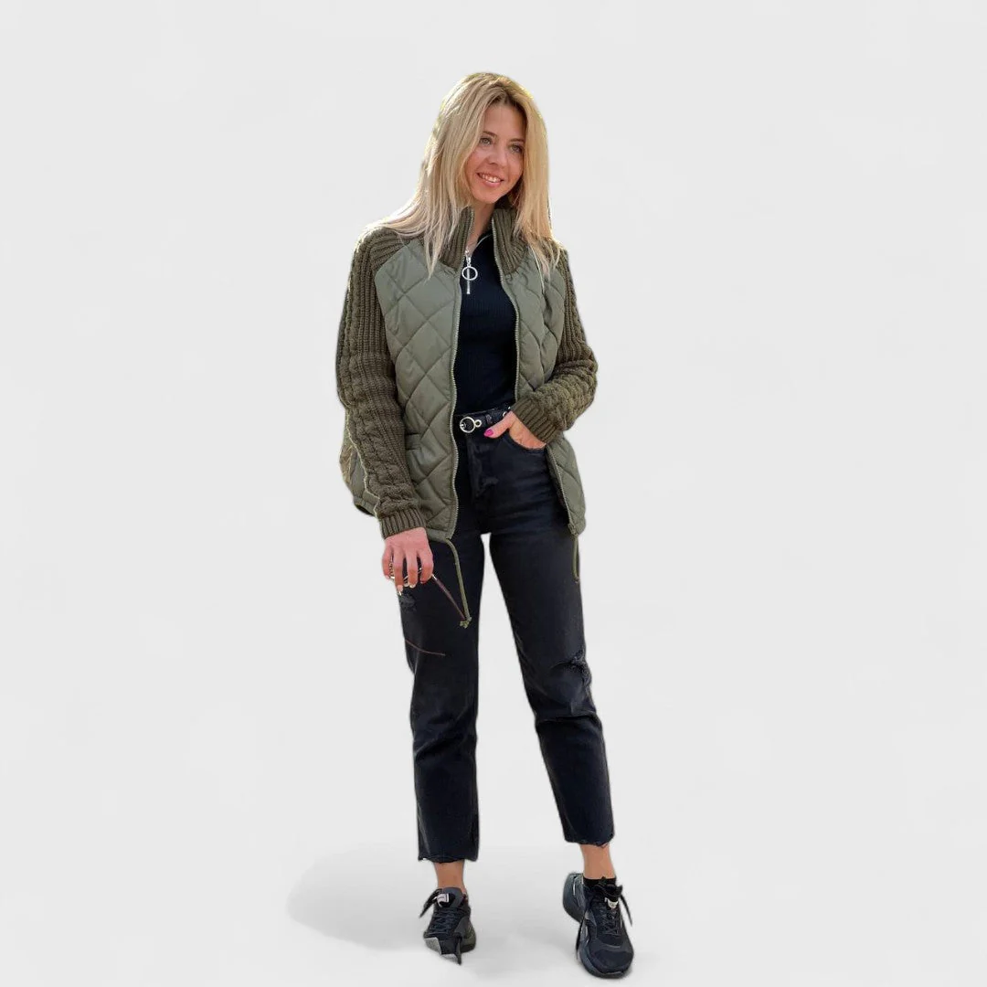 Nora - Sweter w patchworkowym stylu dla kobiet - Image 6