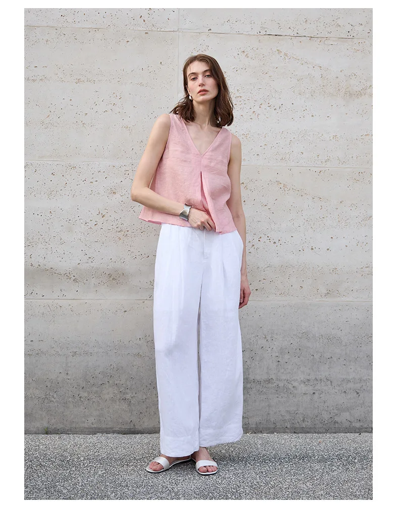 Odwracalna kamizelka z chambray - Image 12