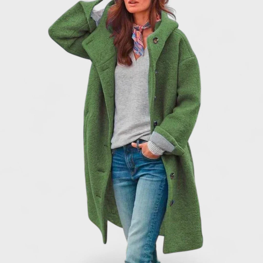 Olivia - Elegancki wełniany płaszcz - Image 4
