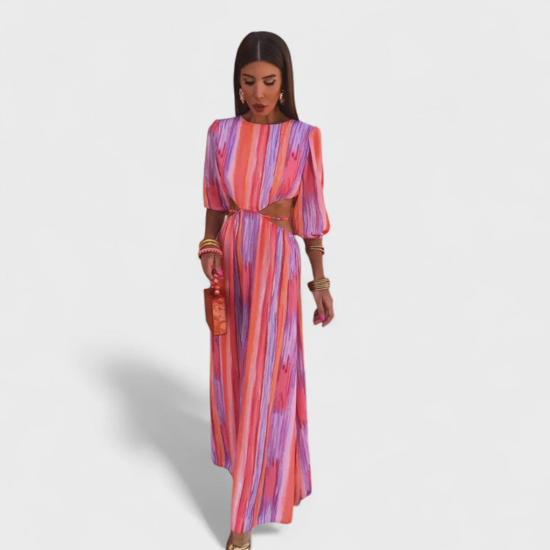 Paloma - Elegancka sukienka z wycięciami - Image 2