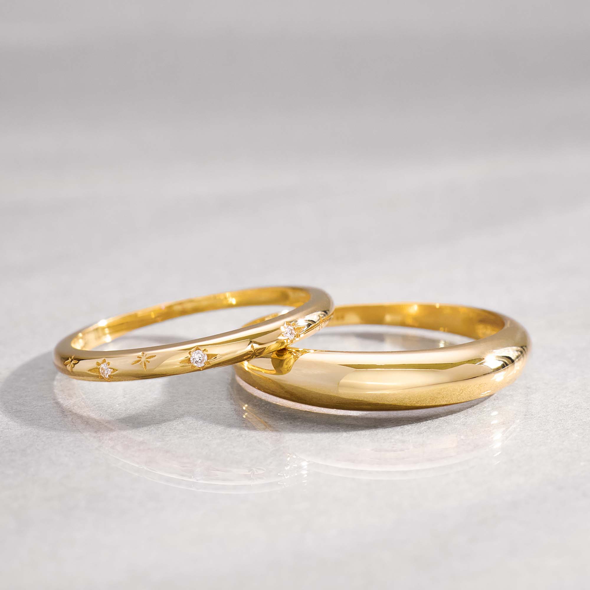 Raquienne | Pierścionek Midi w Złocie 18k - Image 5