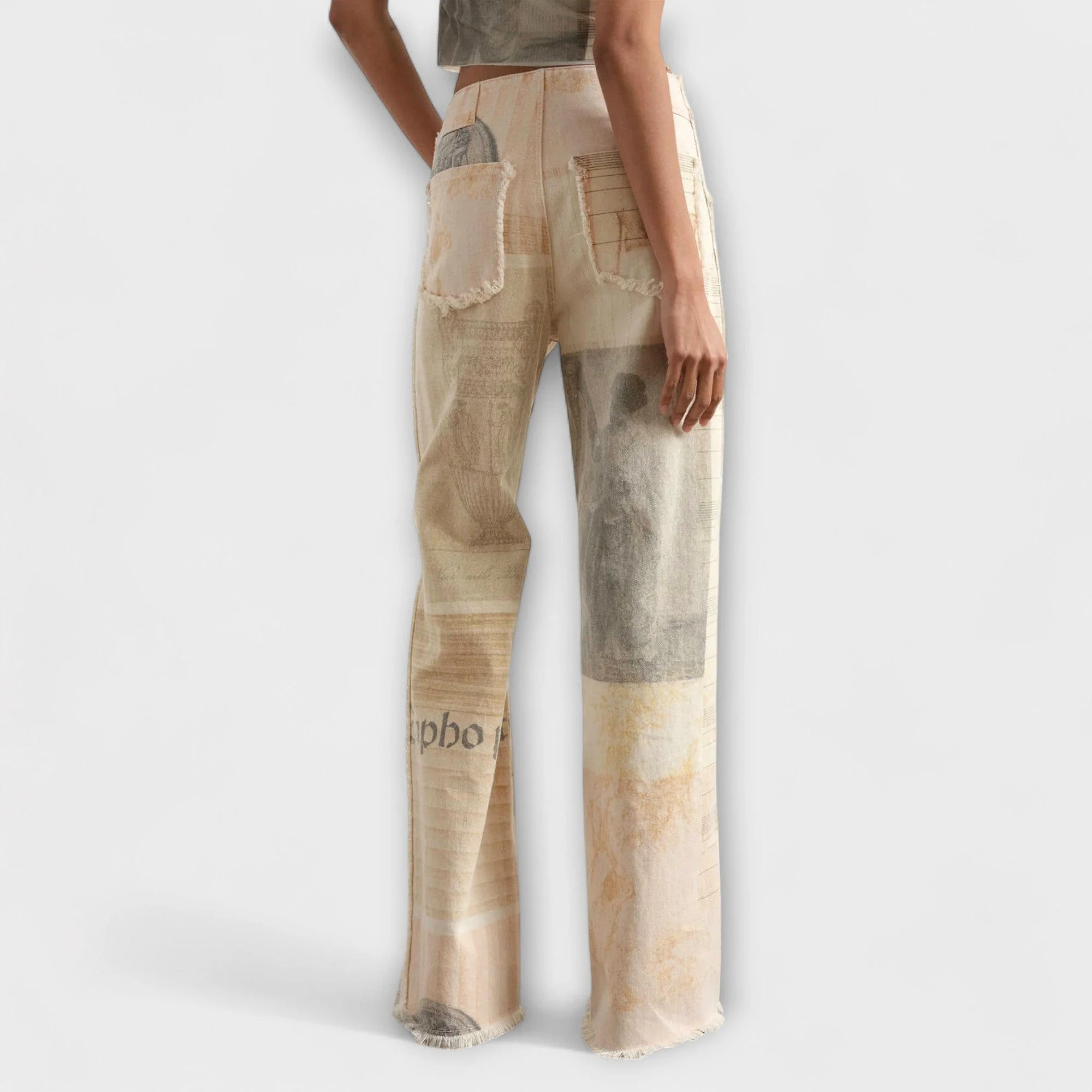 Rhea – Dżinsy z szerokimi nogawkami w stylu vintage - Image 2