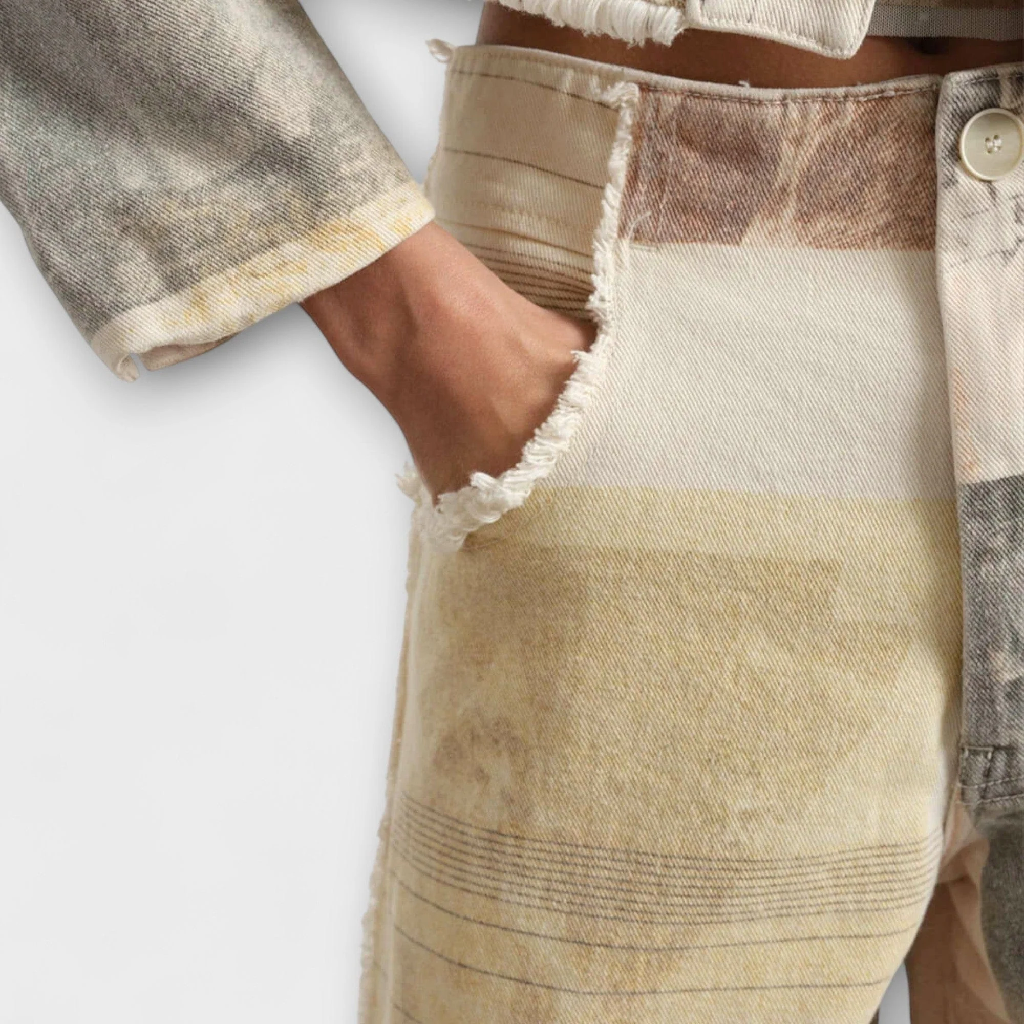 Rhea – Dżinsy z szerokimi nogawkami w stylu vintage - Image 4