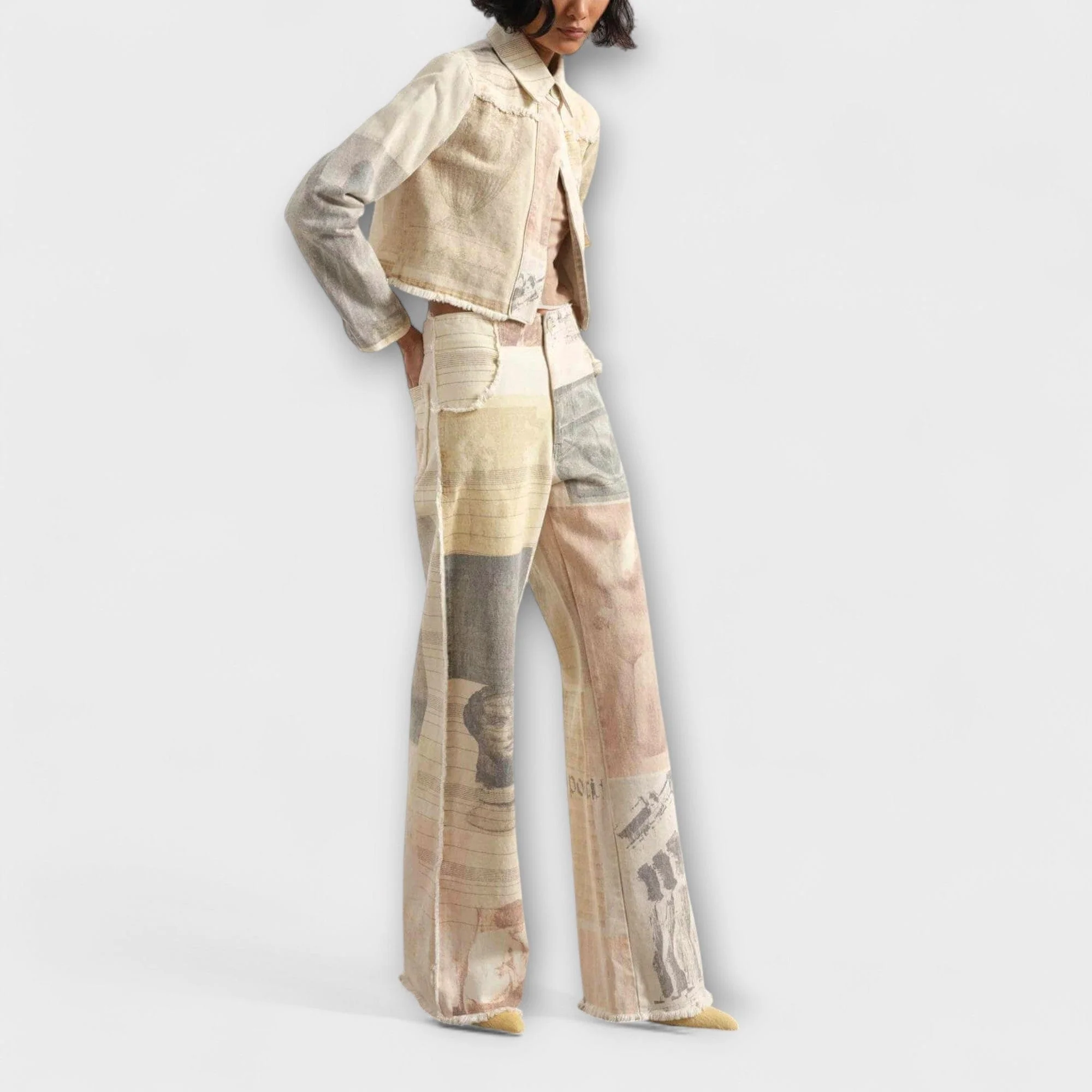 Rhea – Dżinsy z szerokimi nogawkami w stylu vintage - Image 7
