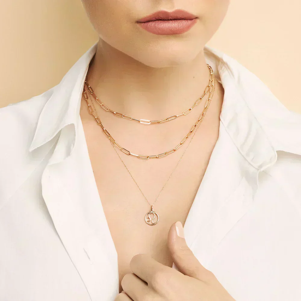 Rosalyette | Naszyjnik z Znakem Zodiaku w Złocie 18k - Image 3