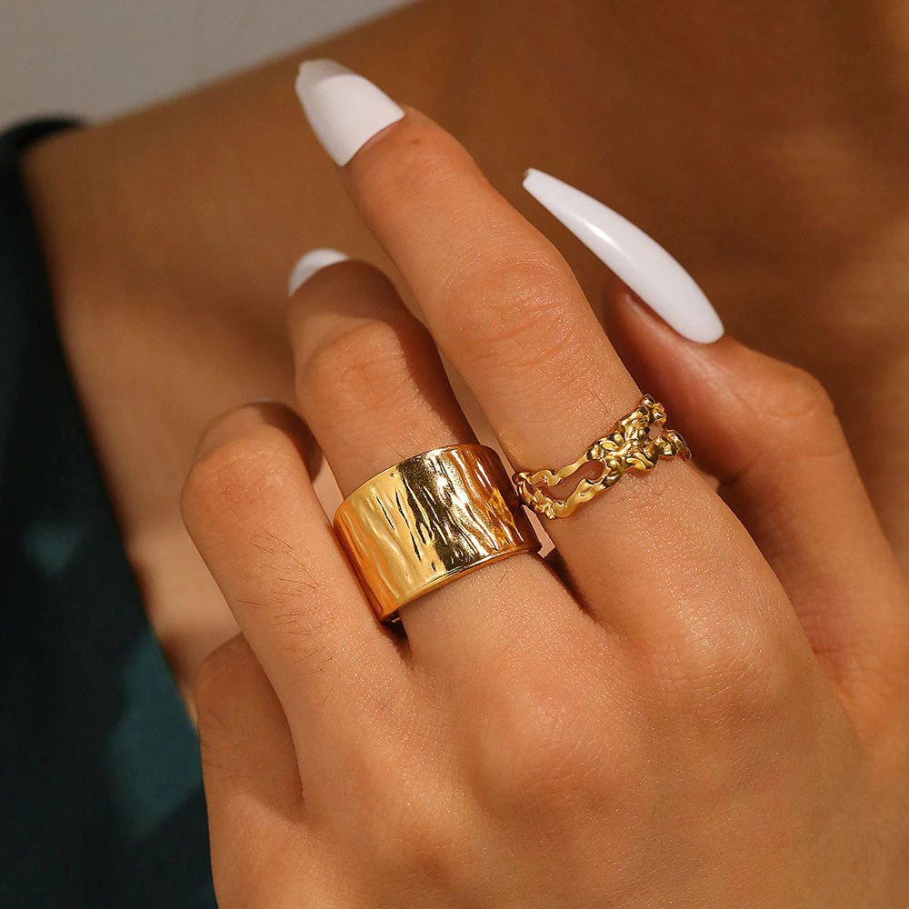Rosanique | Pierścionek Złoty 18K - Image 2