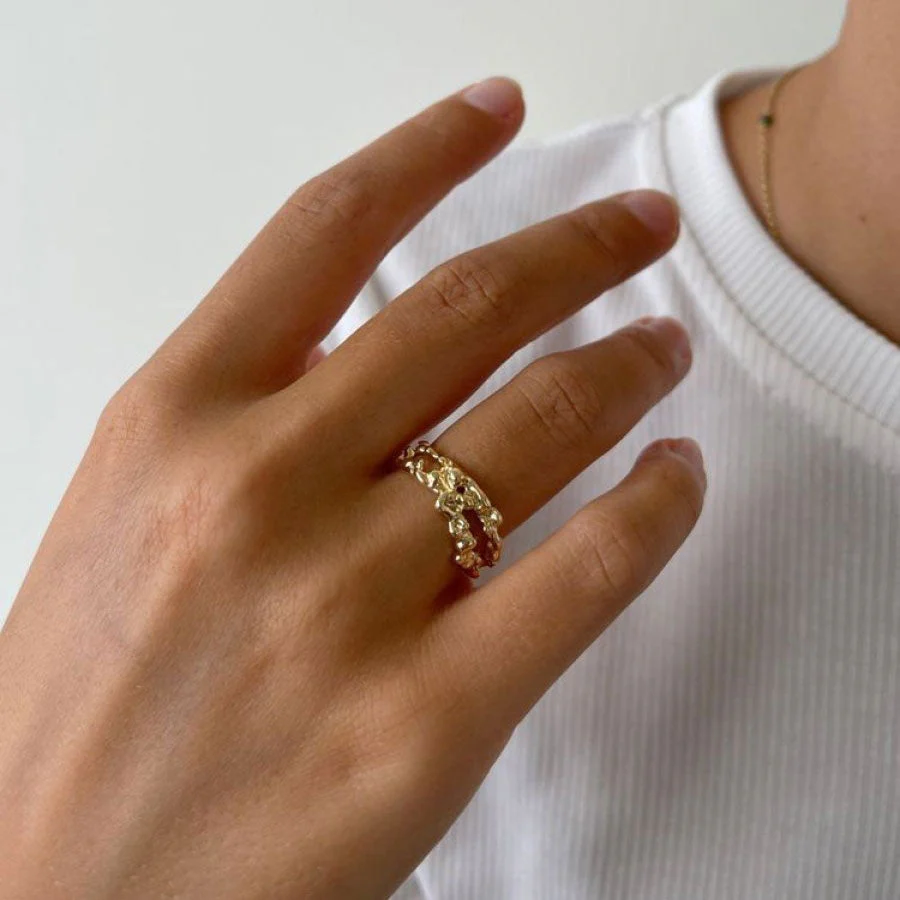 Rosanique | Pierścionek Złoty 18K - Image 5