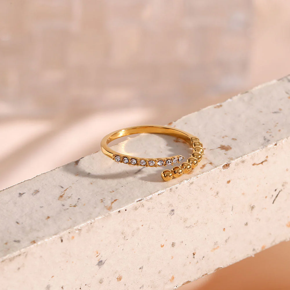 Sereliette | Pierścionek Shine w Złocie 18K - Image 3