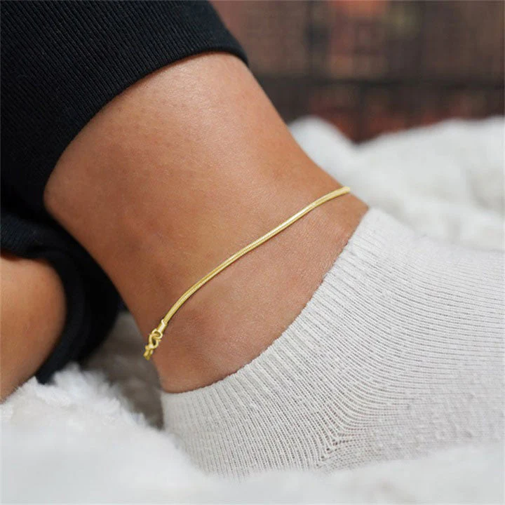 Shanileigh | Różowa Cavigliera w Złocie 18K - Image 3