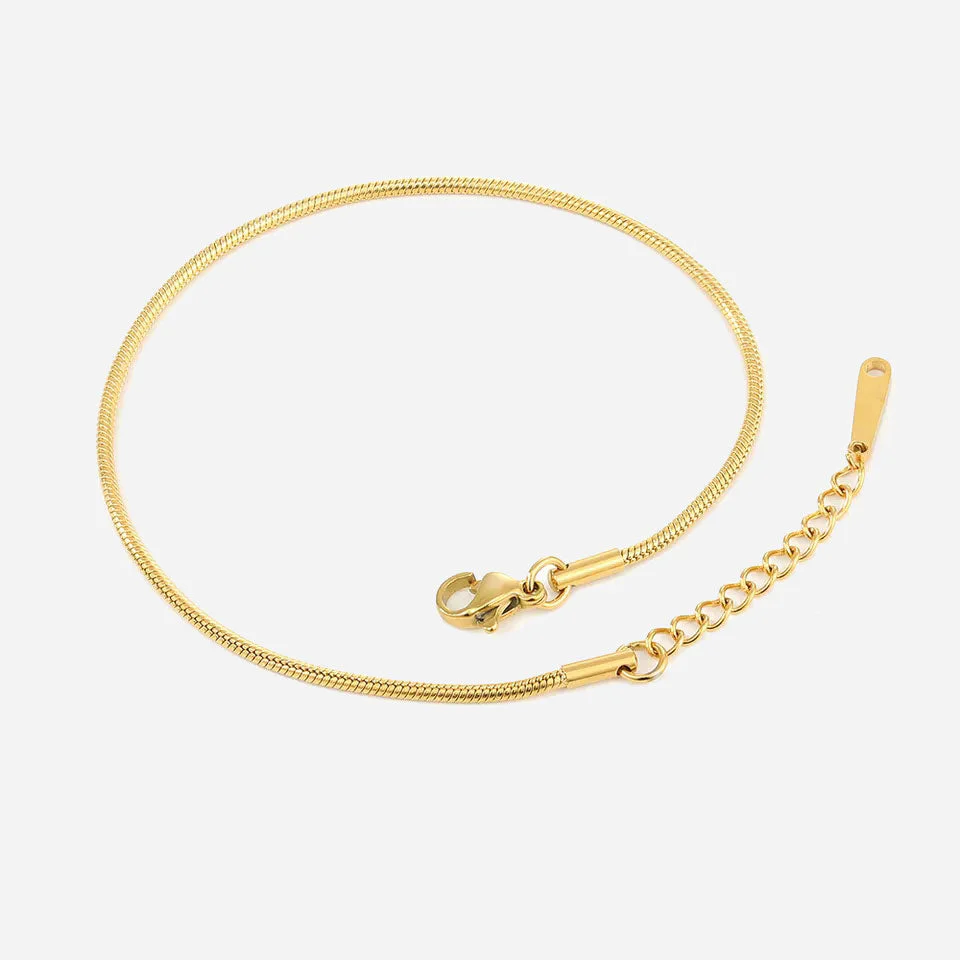 Shanileigh | Różowa Cavigliera w Złocie 18K - Image 4