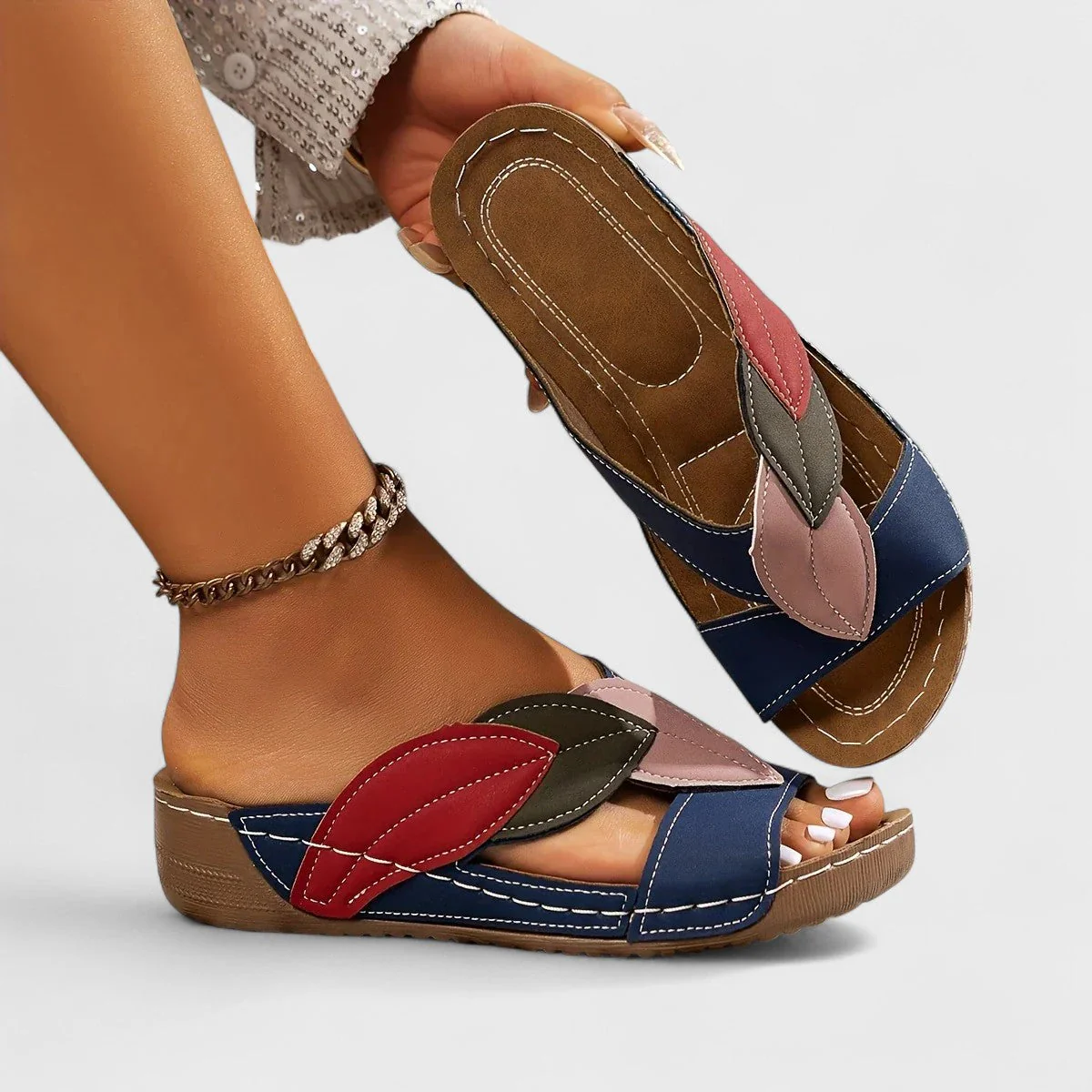 Solveig - Klapki slip-on - Image 5