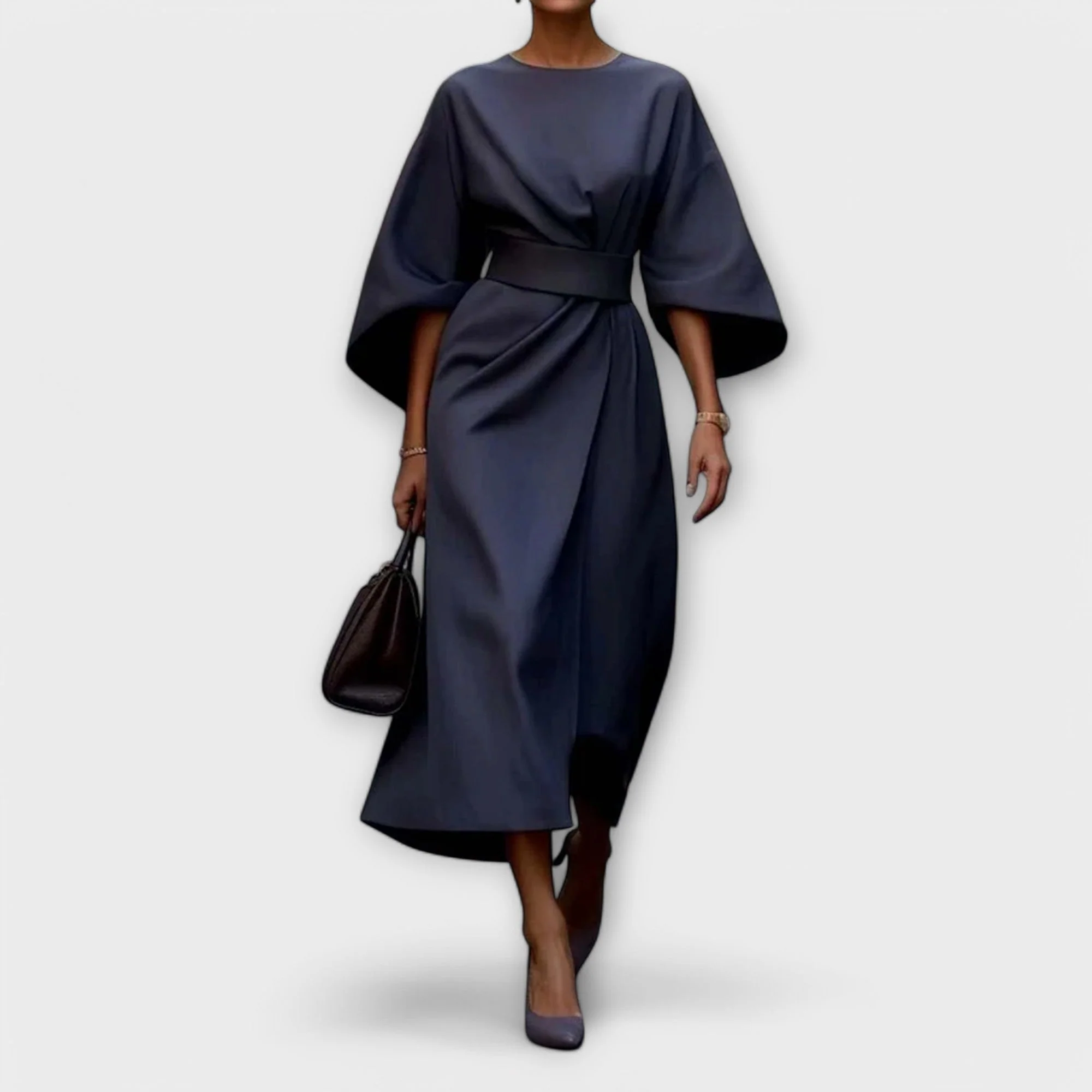 Sonia - Elegancka sukienka z rękawami - Image 2
