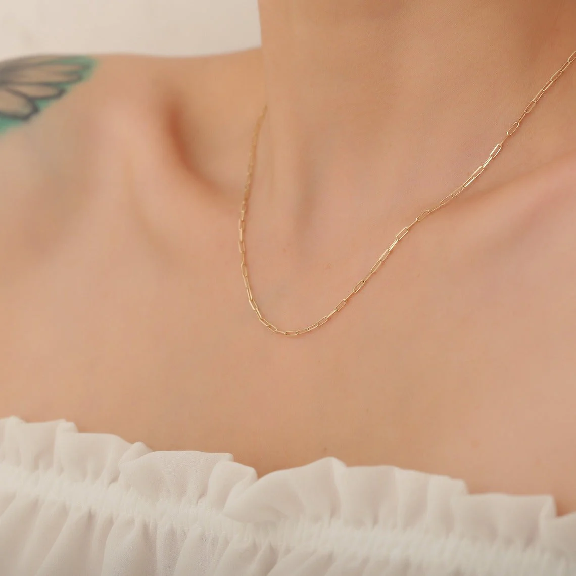 Tiaralynn | Mały Naszyjnik z Złota 18K - Image 2