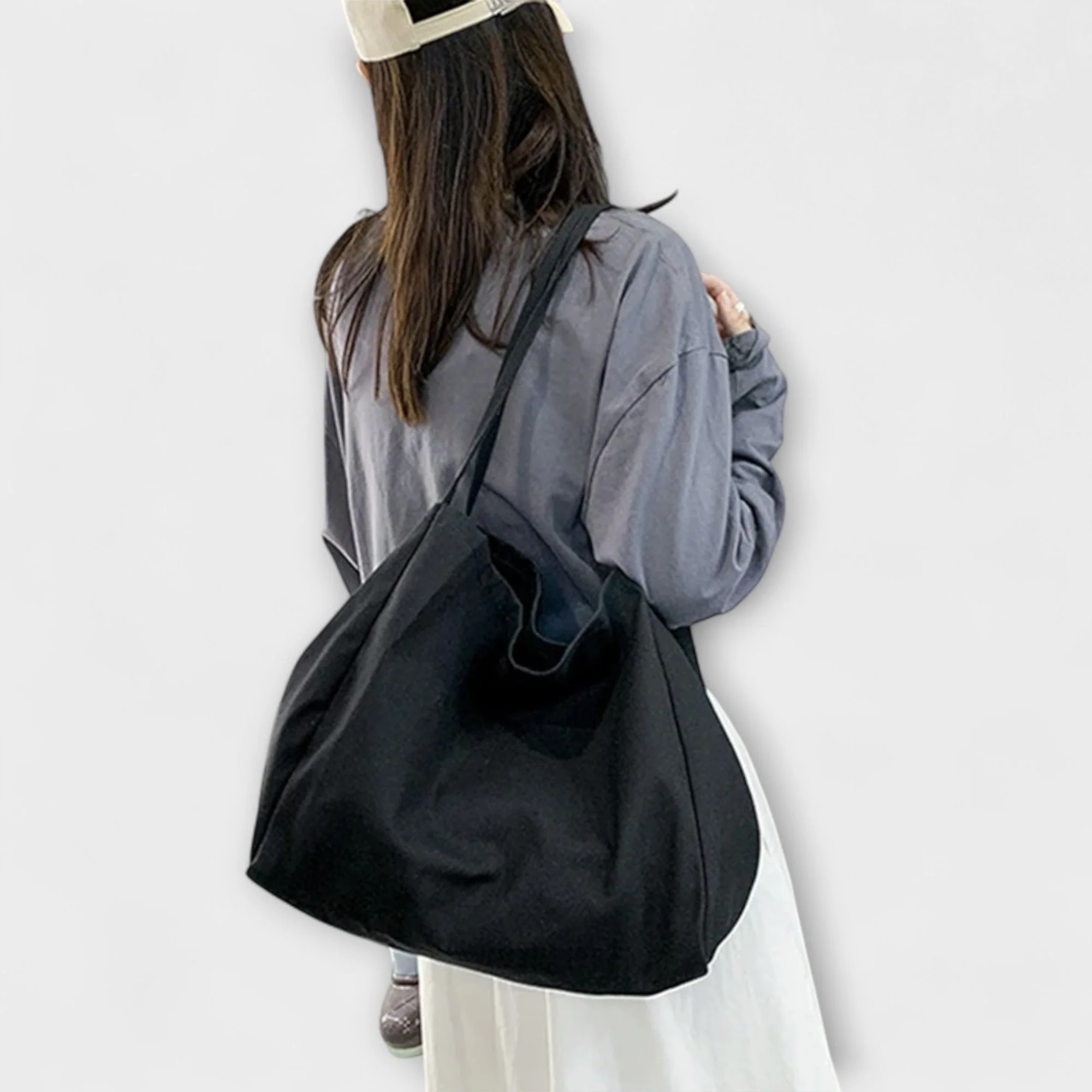 Torba Shopper z Wysokiej Jakości Tkaniny Duża - Image 2