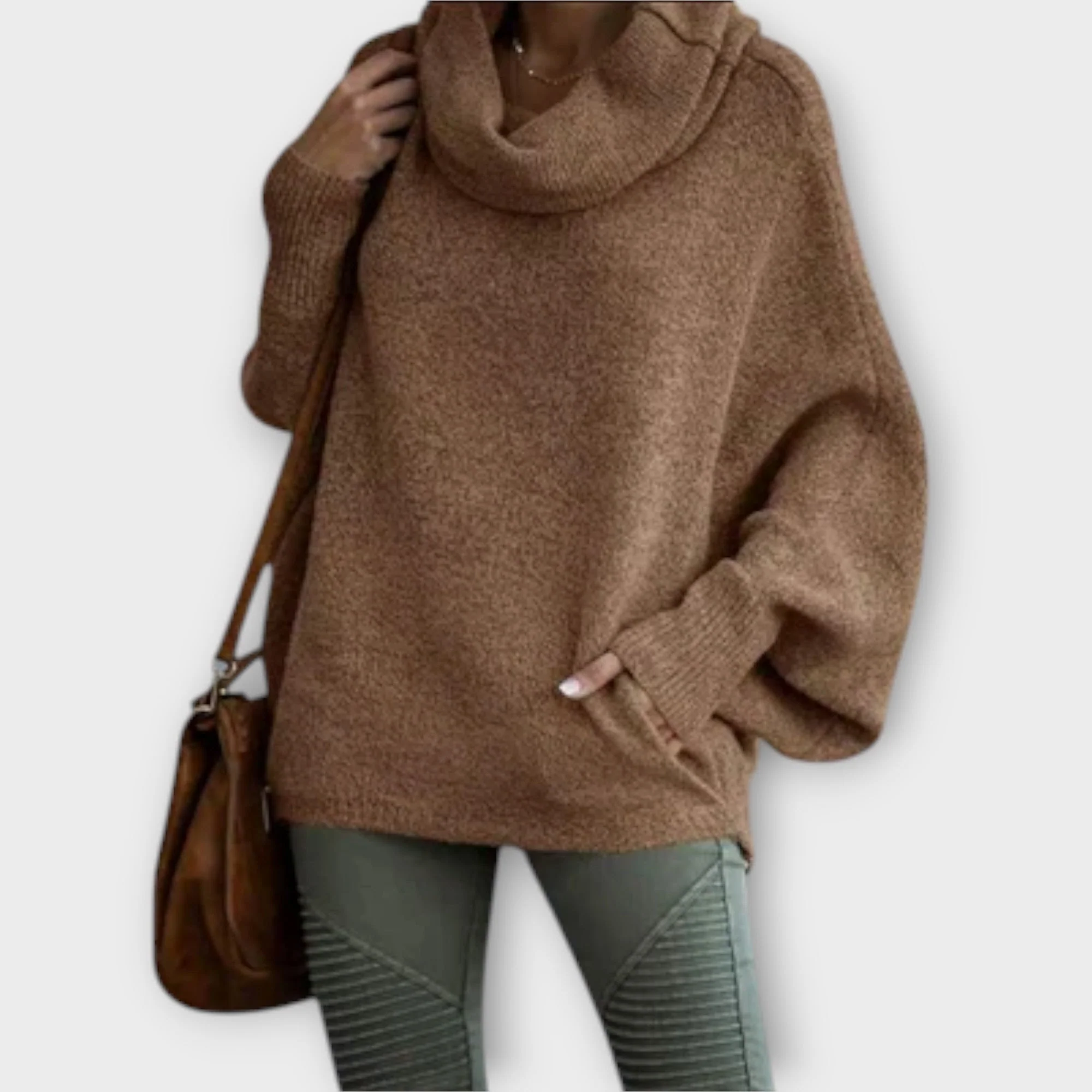 Ulrike - Elegancki Sweter Damski w Serek - Image 4