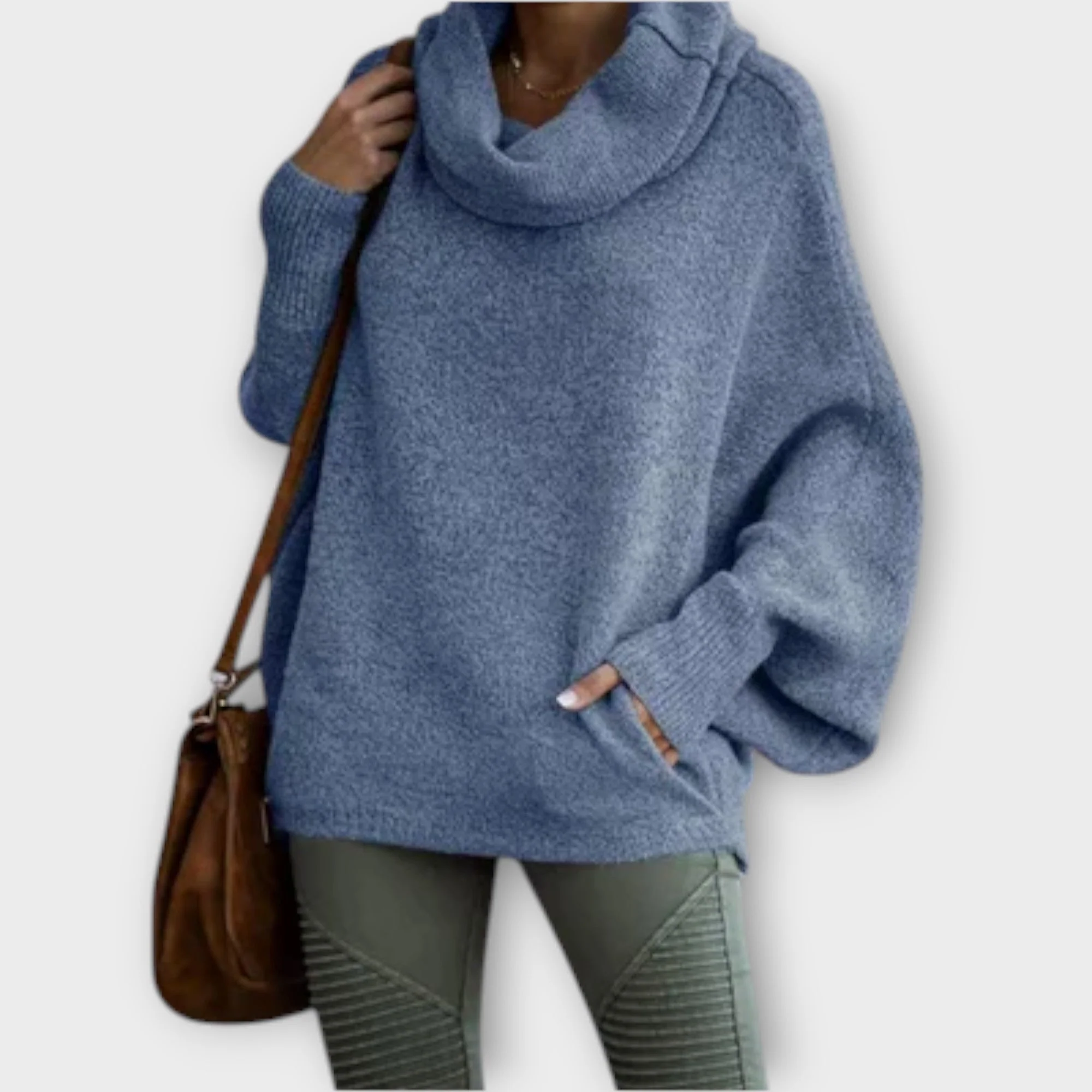 Ulrike - Elegancki Sweter Damski w Serek - Image 5