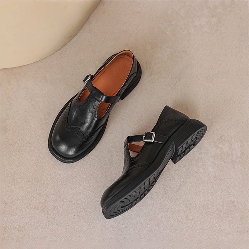 Velda | Eleganckie Buty Mary Jane z Sztucznej Skóry - Image 10