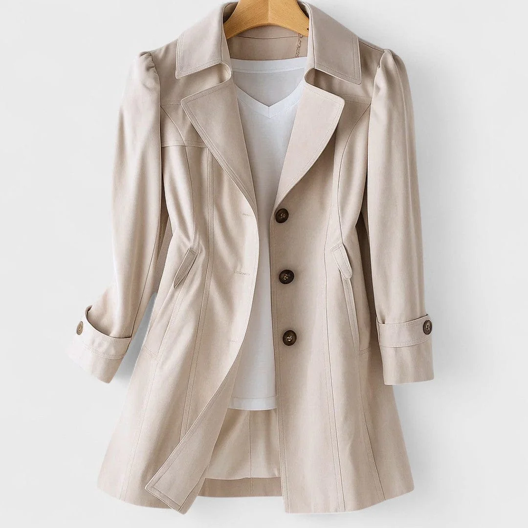 Veyressa - Vintage Trench Coat - Image 4