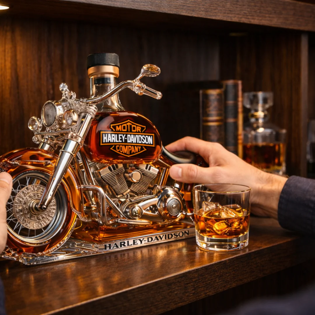 Whisky Butelka - Edycja Harley Davidson - Image 5